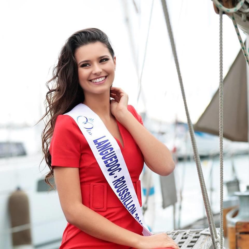 Lola Brengues Miss Languedoc-Roussillon 2018, Finalist Miss France 2019 (Photo Credits: Miss France/ Contestant Official FaceBook)