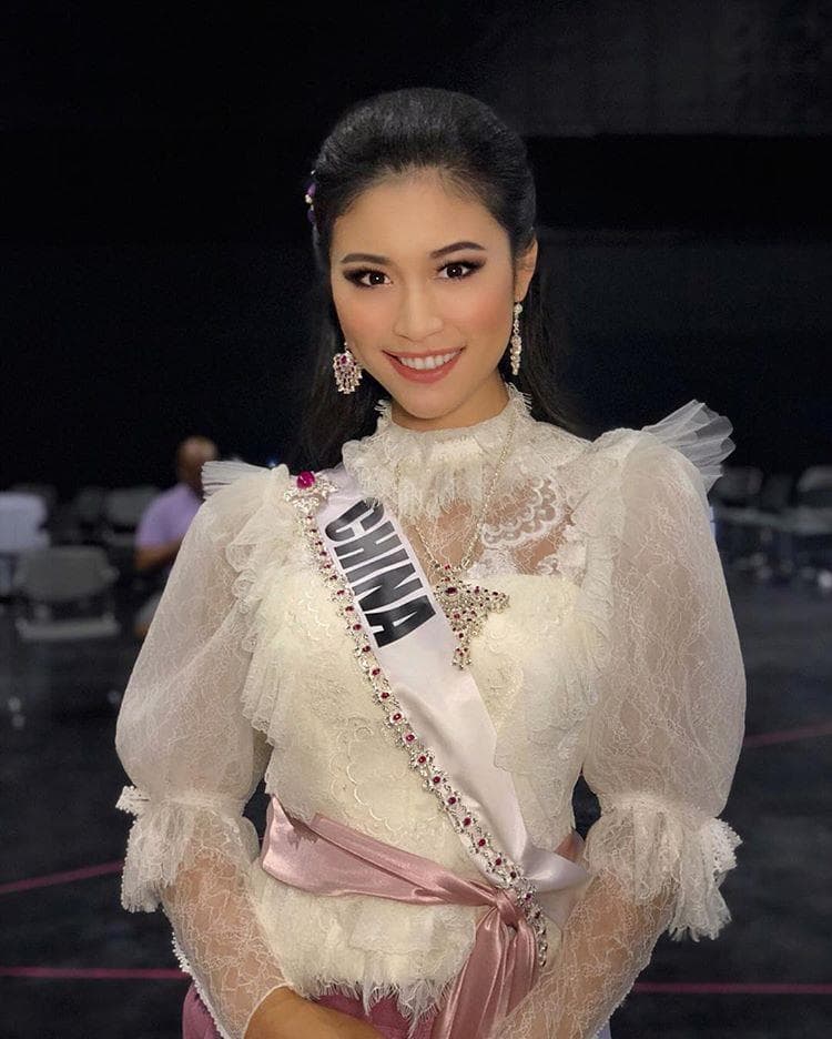 Meisu Qin Miss Universe China 2018, Miss Universe 2018 Contestant (Photo Courtesy: Miss Universe/Candidate FaceBook/ Instagram)