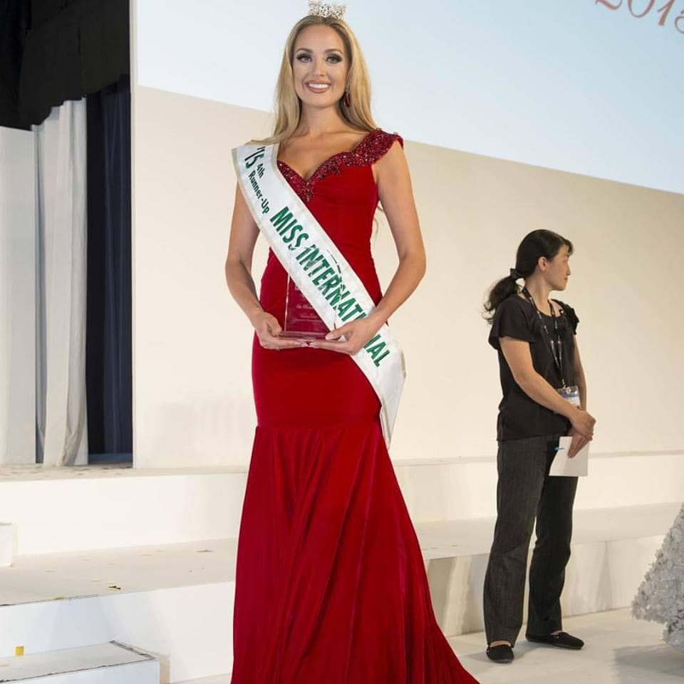 Lindsay Becker Miss International 2015 Fourth Runner Up