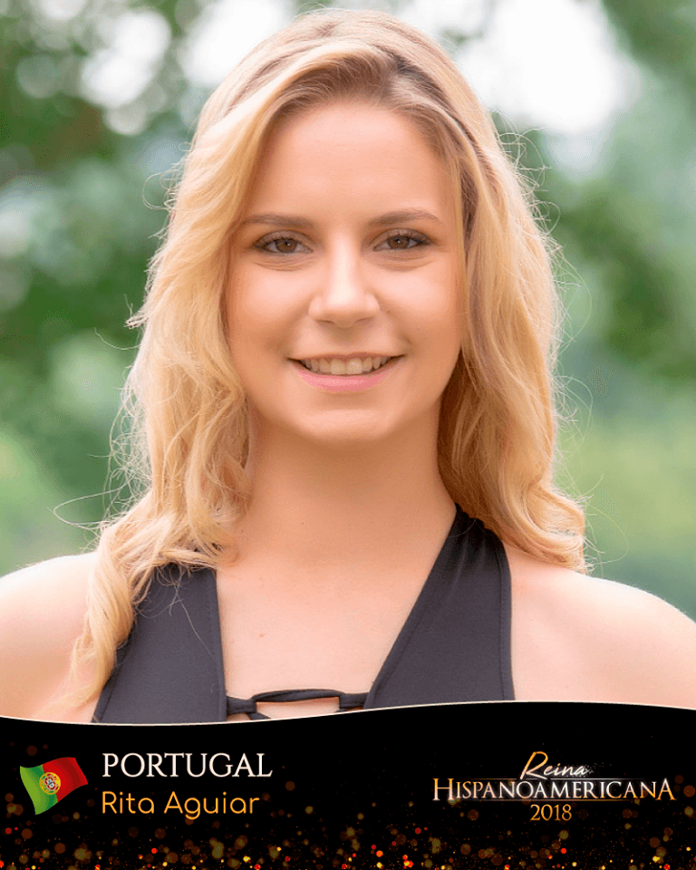 Ana Rita Aguiar Reina Hispanoamericana Portugal 2018, Finalist Reina Hispanoamericana 2018 (Photo Courtesy: Reina Hispanoamericana/ Promociones Gloria Official)