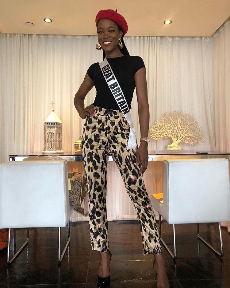 Dee-Ann Kentish-Rogers Miss Universe Great Britain 2018, Miss Universe 2018 Contestant (Photo Courtesy: Miss Universe/Candidate FaceBook/ Instagram)