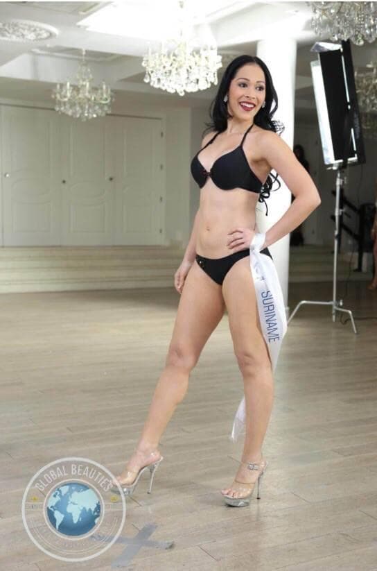 Nicole Tsai A Woen Contestant from Suriname in Swimsuit for Miss Supranational 2015 (Photo Credits: Global Beauties)