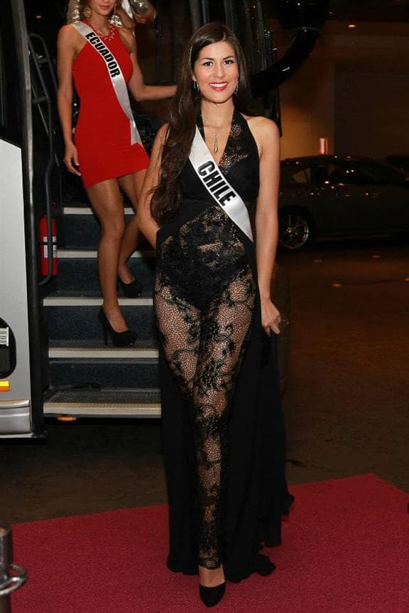Hellen Toncio Miss Universe Chile 2014 at Blackjack Tournament
