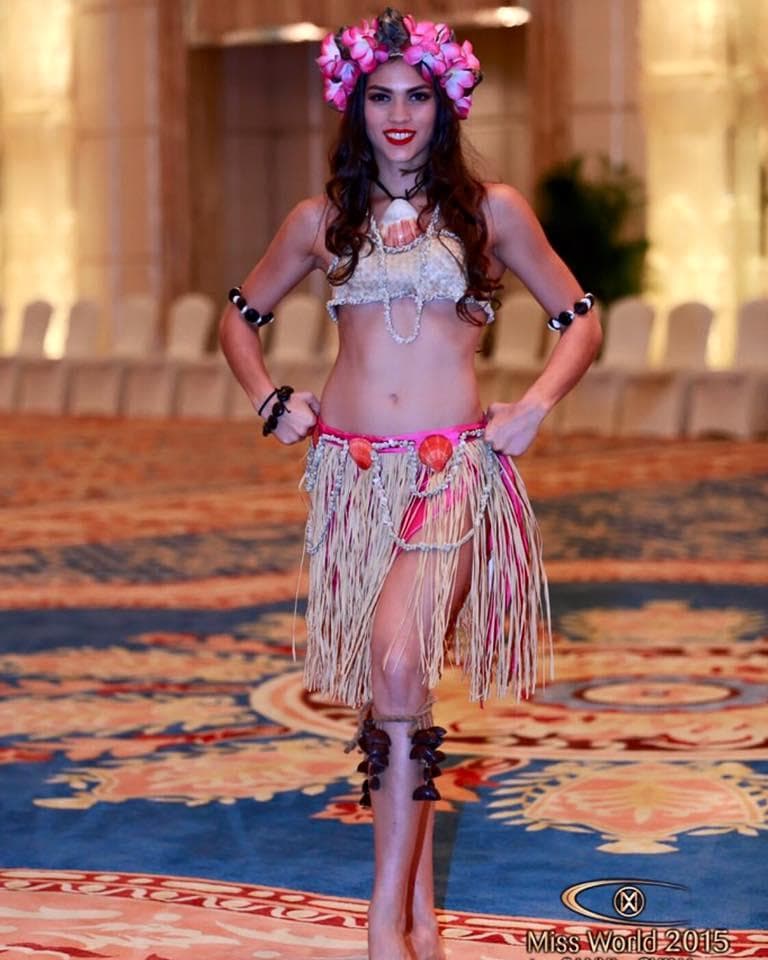 Aria Perez Theisen Contestant from Guam in National Costume for Miss World 2015 (Photo Credits: Miss World Official)