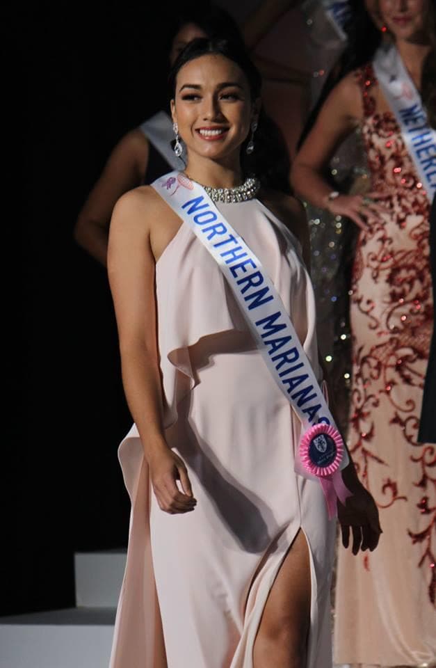 Celine Concepcion Cabrera Miss International Northern Mariana Islands 2018, Finalist Miss International 2018 (Photo Source: Miss International Organization)