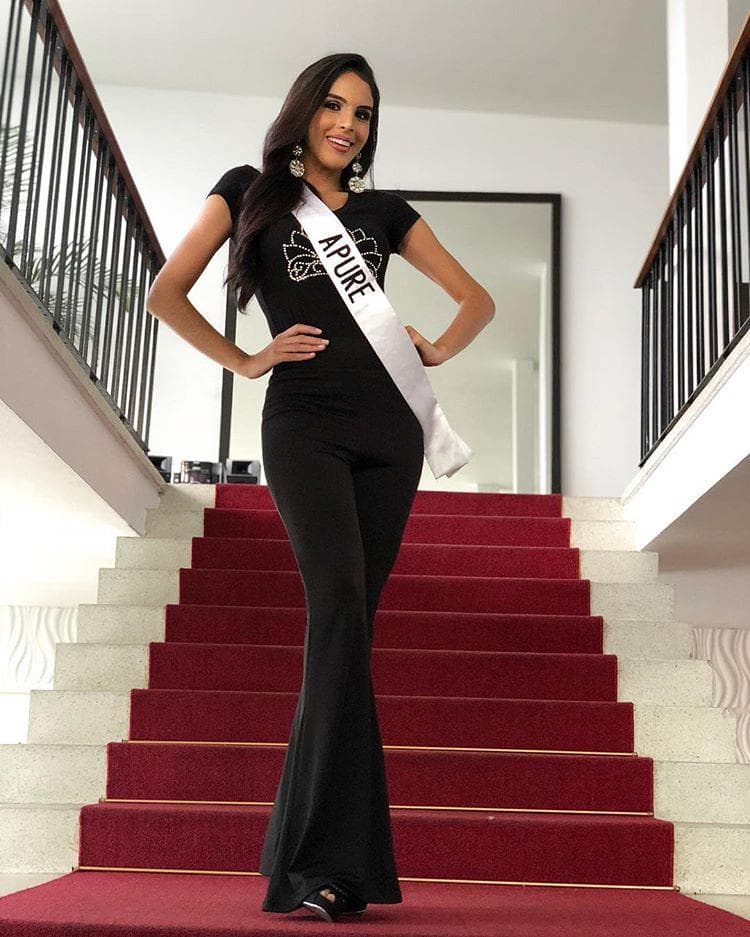 María Fernanda Rodríguez Pacheco from Apure, Finalist Miss Venezuela 2018 (Photo Courtesy: Miss Venezuela/ Contestant Instagram)