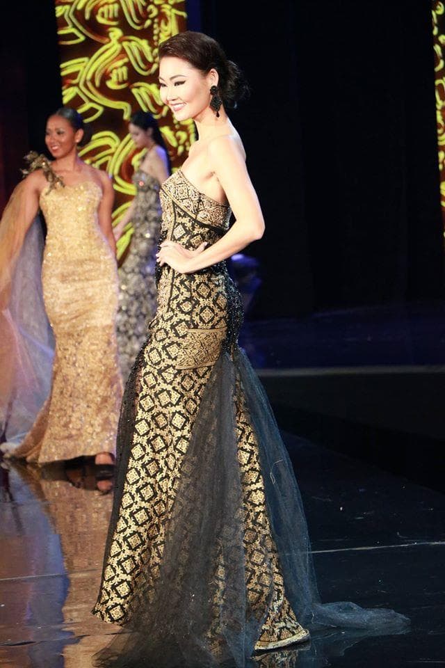Bayartsetseg Altangerel Contestant from Mongolia for Miss World 2016 in Evening Gown (Photo Credits: Facebook Official)