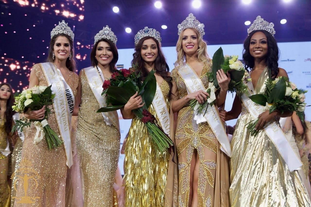 Miss Supranational 2016 Top 5 Finalists (Photo Credits: Miss Supranational Facebook Official)