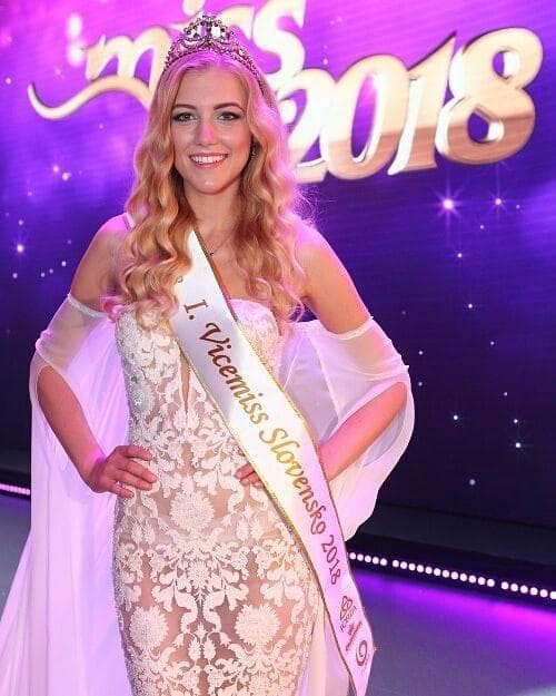 Radka Grendová crowned Miss International Slovakia 2018 (Photo Courtesy: Miss Slovensko FaceBook Official)