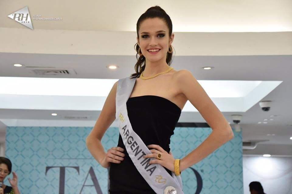 Camila Macias (Argentina) - Reina Hispanoamericana 2016 Finalist (Photo Credits: Official Facebook/ Instagram)