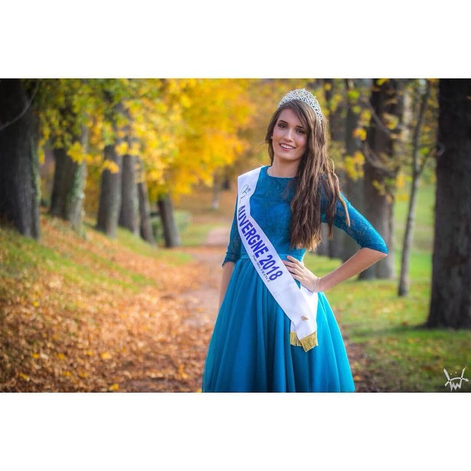 Romane Eichstadt Miss Auvergne 2018, Finalist Miss France 2019 (Photo Credits: Miss France/ Contestant Official FaceBook)