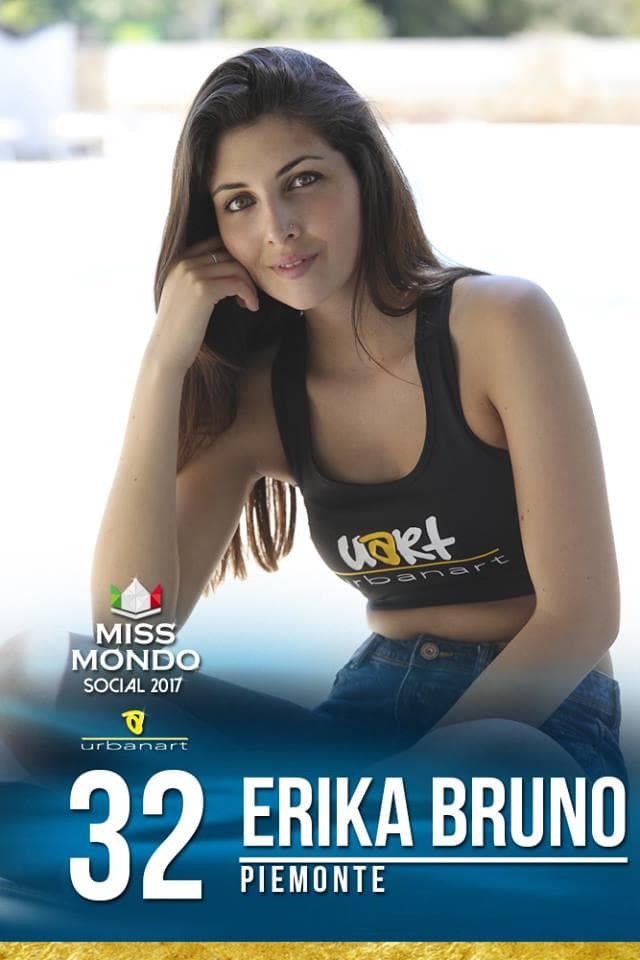 Erica Bruna Miss Mundo Piemonte 2017 - Contestant for Miss Mondo Italia 2017/ Miss World Italy 2017 (Photo Courtesy Miss Mundo Italia Official)