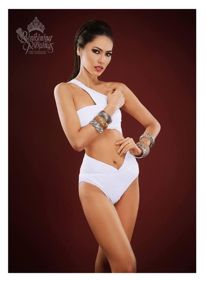 Maria Lina Neri Prongoso Contestant Binibining Pilipinas 2016 in Swimsuit (Photo Credits: Binibining Pilipinas 2016 Facebook Official)