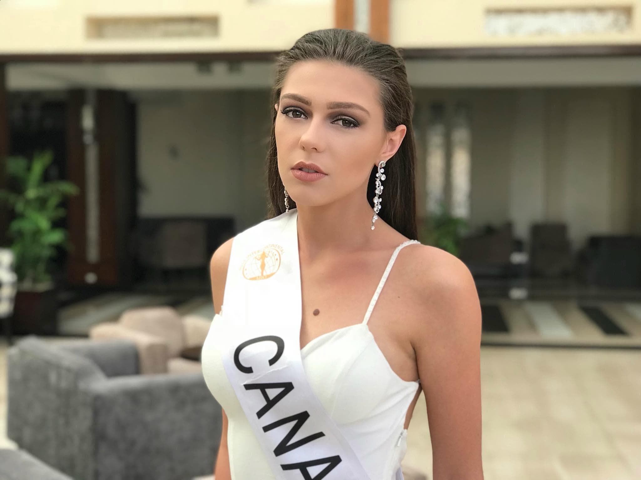 Mattea Henderson Miss Intercontinental Canada 2017 (Photo Credit: Miss Intercontinental/ Contestant FaceBook Official)