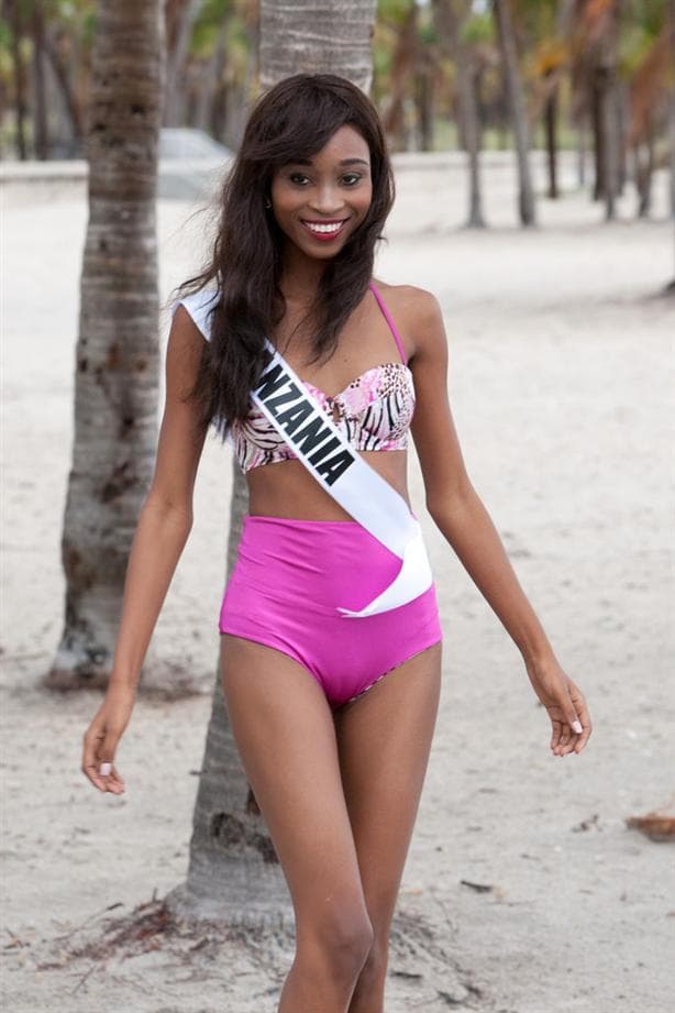 Carolyn Bernard Miss Universe Tanzania 2014