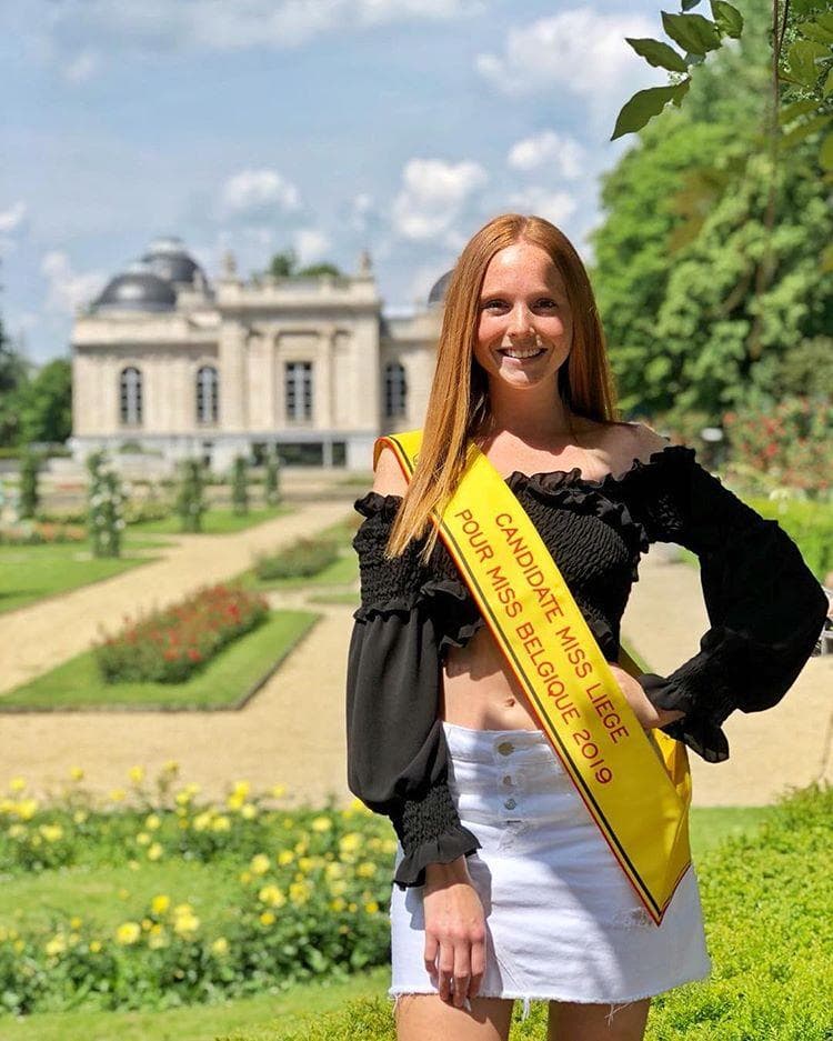 Stephanie Simon Finalist Miss België 2019/ Miss Belgium 2019 (Photo Courtesy: Miss Belgium Official)
