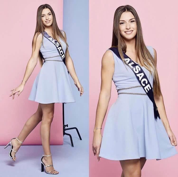 Léa Reboul Miss Alsace 2018, Finalist Miss France 2019 (Photo Credits: Miss France/ Contestant Official FaceBook)