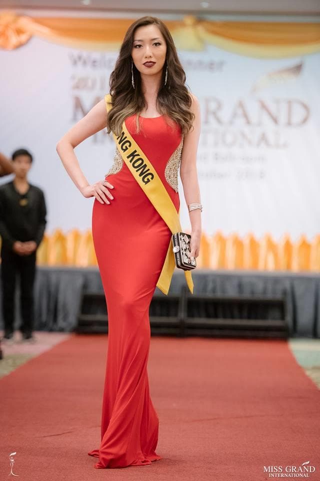 Eleanor Lam Miss Grand Hong Kong 2018, Finalist Miss Grand International 2018 (Photo Courtesy: MGI Official)