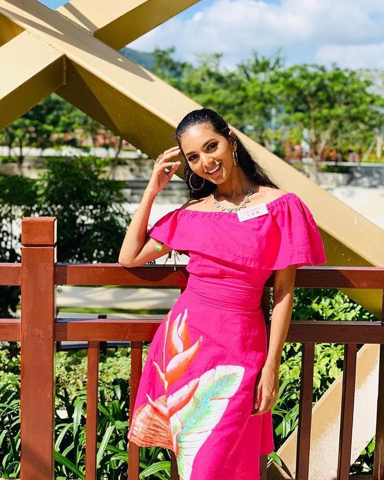 Ambika Ramraj Miss World Guyana 2018, Miss World 2018 Contestant (Photo Credits: Miss World/ Candidate Official FaceBook/ Instagram)