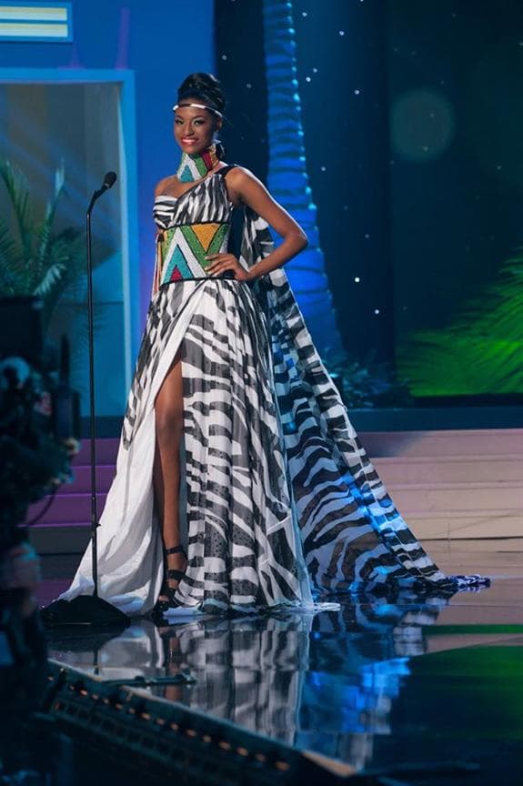 Ziphozakhe Zokufa Miss Universe Sotuh Africa 2014 National Costume
