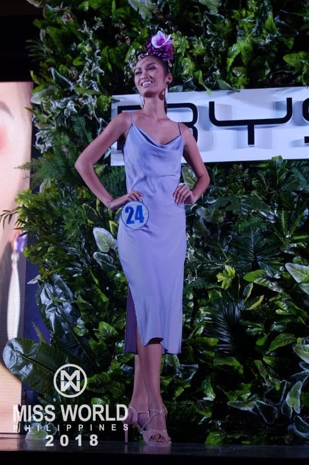 Eiffel Janell Camero Rosalita - Miss World Philippines 2018 Finalist (Photo Courtesy: Miss World Philippines Official FaceBook)