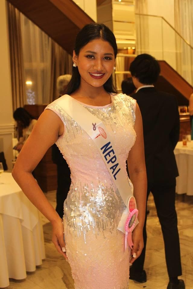 Ronali Amatya Miss International Nepal 2018, Finalist Miss International 2018 (Photo Source: Miss International Organization)