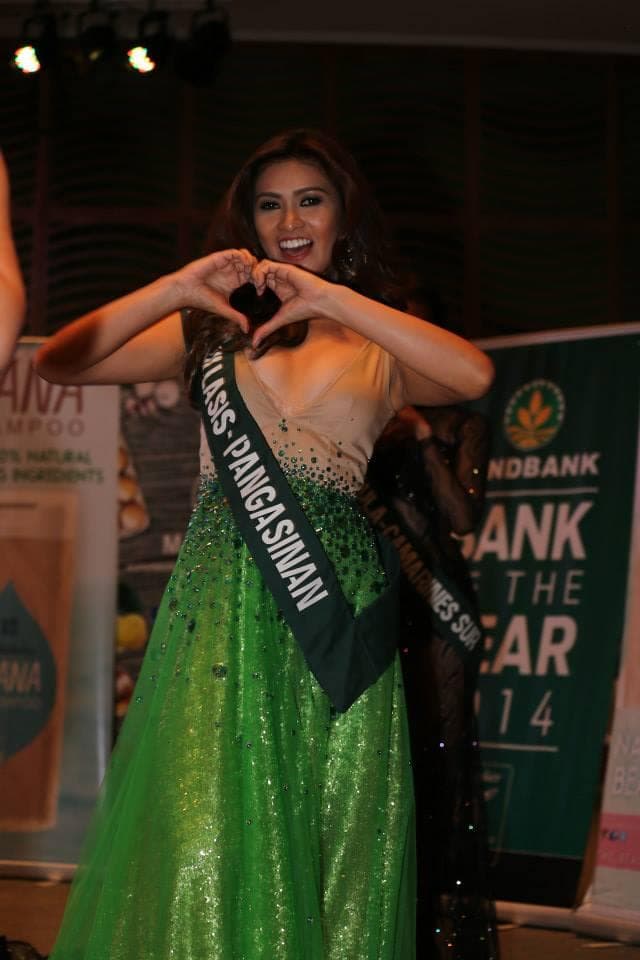 Alyssa Ashley Calimlim Contestant Miss Philippines Earth 2015 Evening Gown Competition