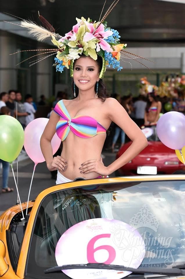 Candy Del Castillo during Grand Parade of Beauties Binibining Pilipinas 2016 (Photo Credits: Bb Pilipinas Official)