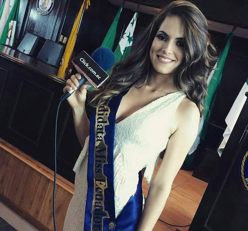 Rosie Alegría Torres Cadena Finalist Miss Ecuador 2017 (Photo Credit: Facebook/Instagram Official)