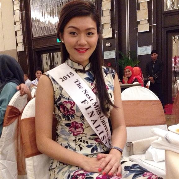 Amanda Khong Pui Mun Miss Universe Malaysia 2015 Contestant