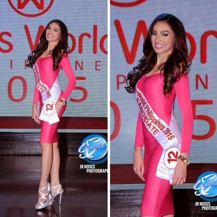 Emma Mary Tiglao contestant Miss World Philippines 2015 (Photo Credits: Facebook Official)