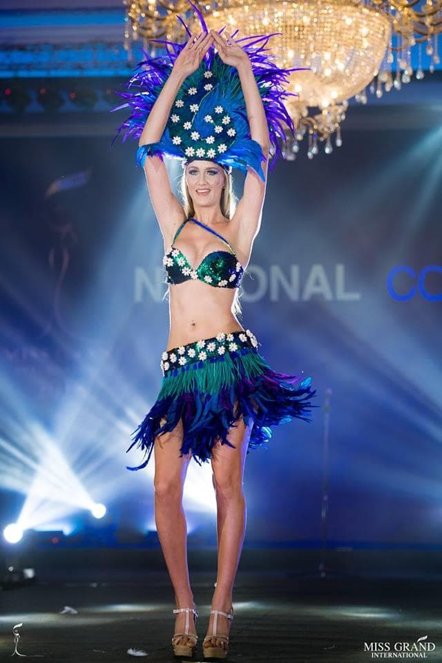 Teau McKenzie Miss Grand Cook Islands 2018, Finalist Miss Grand International 2018 at National Costume Competition (Photo Courtesy: MGI Official)