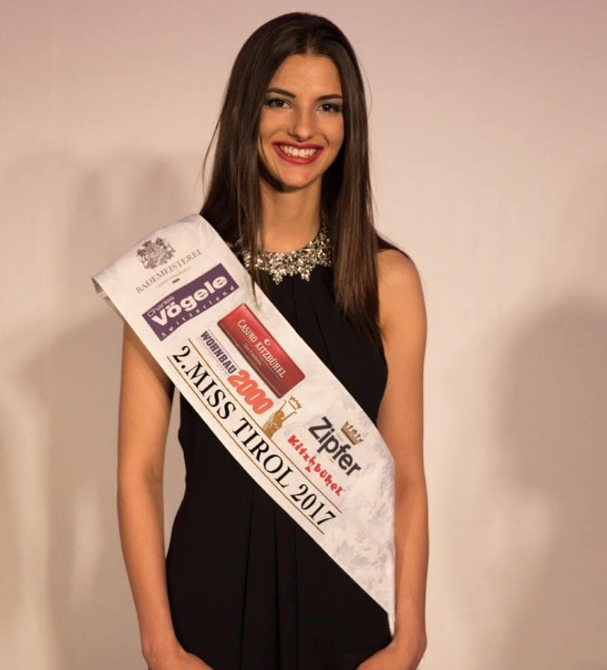 Maria Hackl (Miss Tirol 2017) Photoshoot (Courtesy FaceBook/missaustriacorporation)