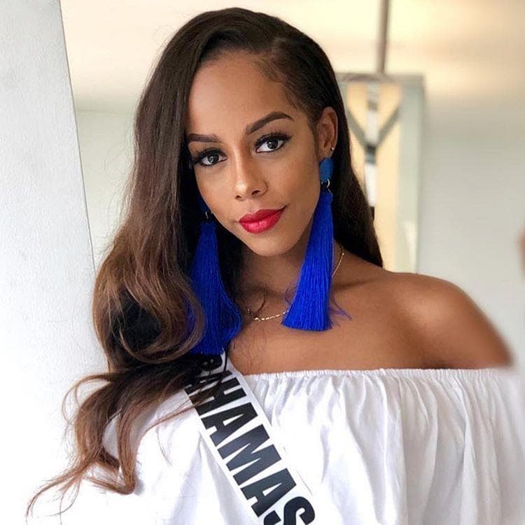 Danielle Simone Grant Miss Universe Bahamas 2018, Miss Universe 2018 Contestant (Photo Courtesy: Miss Universe/Candidate FaceBook/ Instagram)