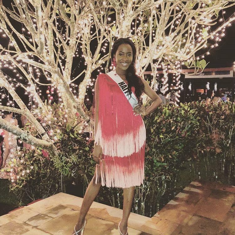 Samantha Colas Miss Universe Haiti 2018, Miss Universe 2018 Contestant (Photo Courtesy: Miss Universe/Candidate FaceBook/ Instagram)