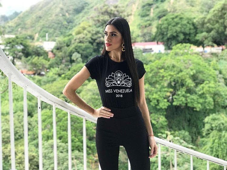 María Eloína Hurtado Hernández from Anzoátegui, Finalist Miss Venezuela 2018 (Photo Courtesy: Miss Venezuela/ Contestant Instagram)