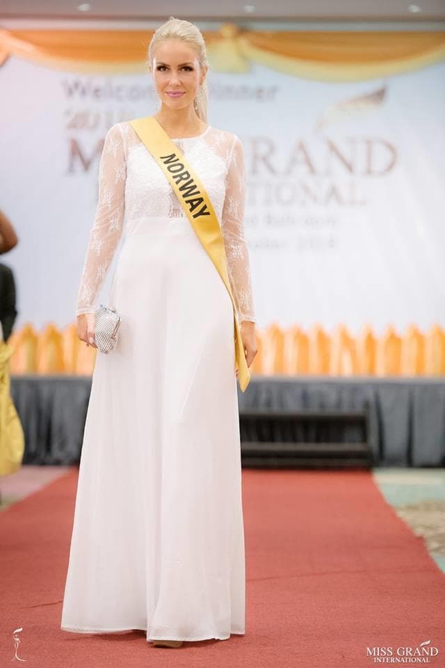Maria Kassandra Barbantonis Miss Grand Norway 2018, Finalist Miss Grand International 2018 (Photo Courtesy: MGI Official)