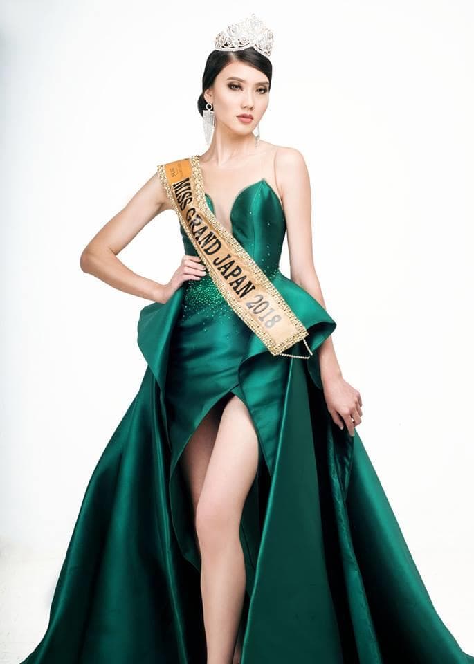 Haruka Oda (小田 はるか) Miss Grand Japan 2018, Finalist Miss Grand International 2018 (Photo Courtesy: MGI Official)