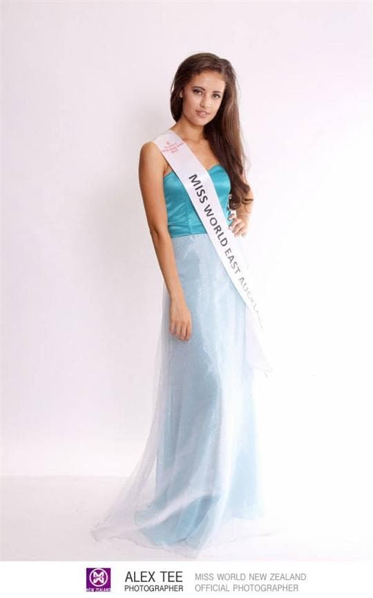 Zanle Louw Contestant Miss World New Zealand 2015 (Photo Credit: Miss World New Zealand/ Contestant Official Facebook)