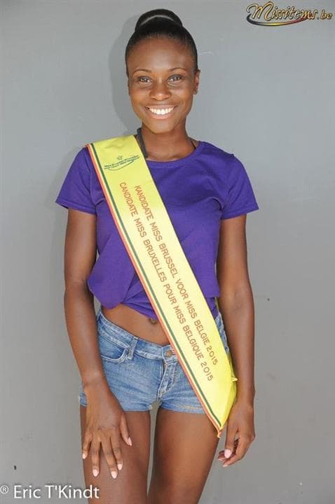 Stephanie Bola Finalist Miss Belgium 2015 (Photo Credits: Miss Belgium/ Official FB Page)