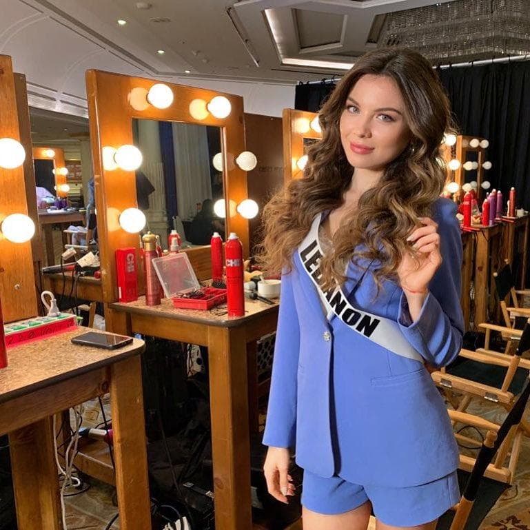 Maya Reaidy Miss Universe Lebanon 2018, Miss Universe 2018 Contestant (Photo Courtesy: Miss Universe/Candidate FaceBook/ Instagram)