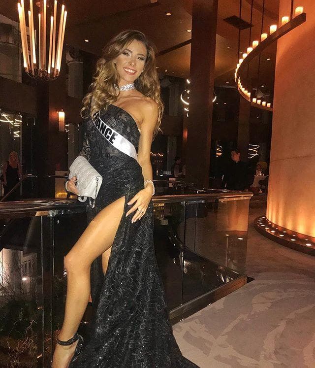 Eva Colas Miss Universe France 2018, Miss Universe 2018 Contestant (Photo Courtesy: Miss Universe/Candidate FaceBook/ Instagram)