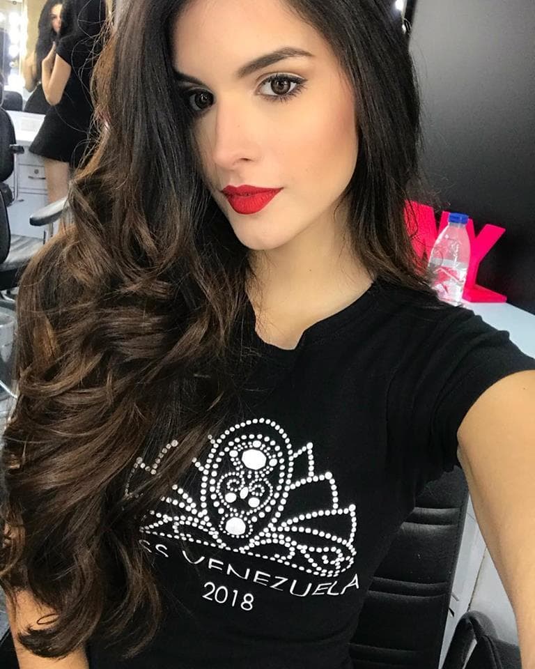 Carla Daniela Viera González from Aragua, Finalist Miss Venezuela 2018 (Photo Courtesy: Miss Venezuela/ Contestant Instagram)