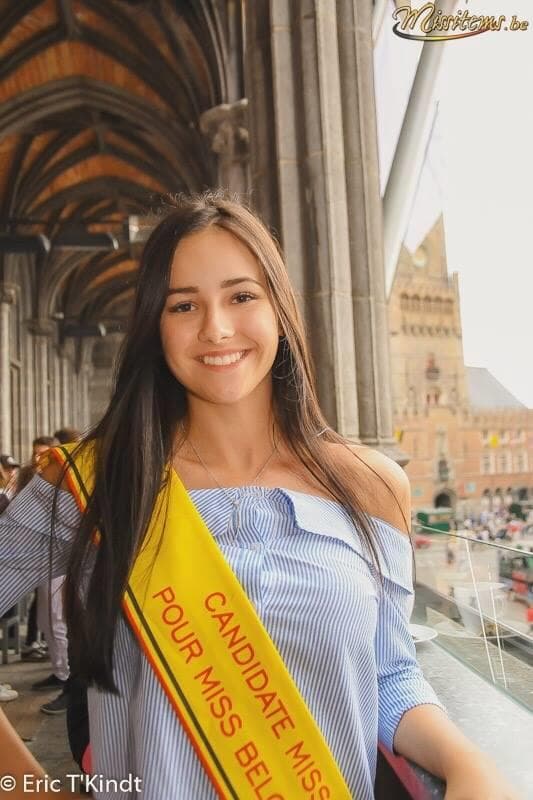 Eléa Evrard Finalist Miss België 2019/ Miss Belgium 2019 (Photo Courtesy: Miss Belgium Official)