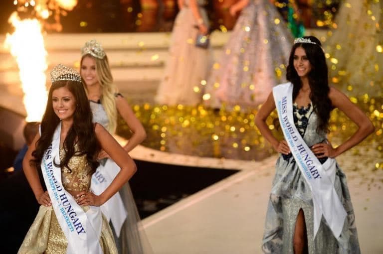 Miss World Hungary 2018/ Magyarország Szépe 2018 winners (Photo Credits: Miss World Hungary/ Duna TV)