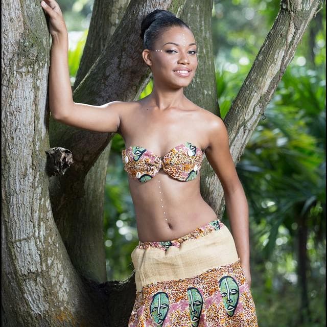 Reine Ngotala Miss Gabon 2015 contestant