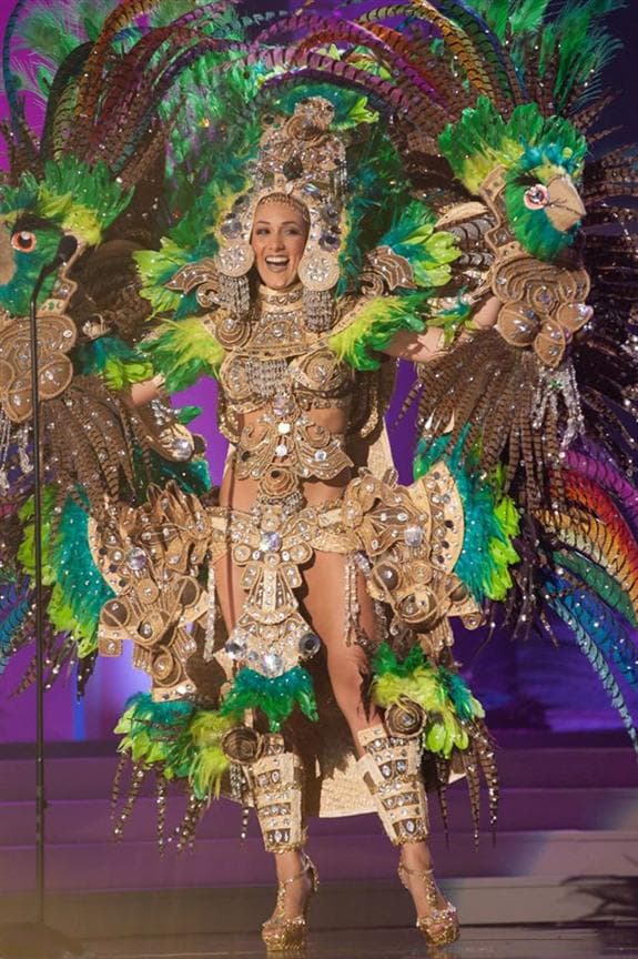 Marline Barberena Miss Universe Nicaragua 2014 National Costume