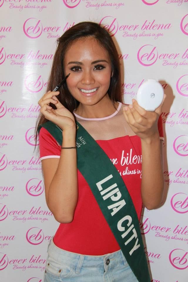 Paris Adele Silva from Lipa City for Miss Philippines Earth 2015 at the famous Ever Bilena house