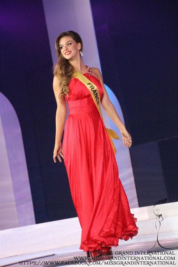 Norma Julia (France) Evening Gown Photo Courtesy Miss Grand International 2014