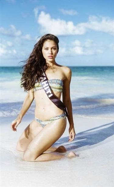 Hinarere Taputu (Tahiti)  - Courtesy Miss France Official
